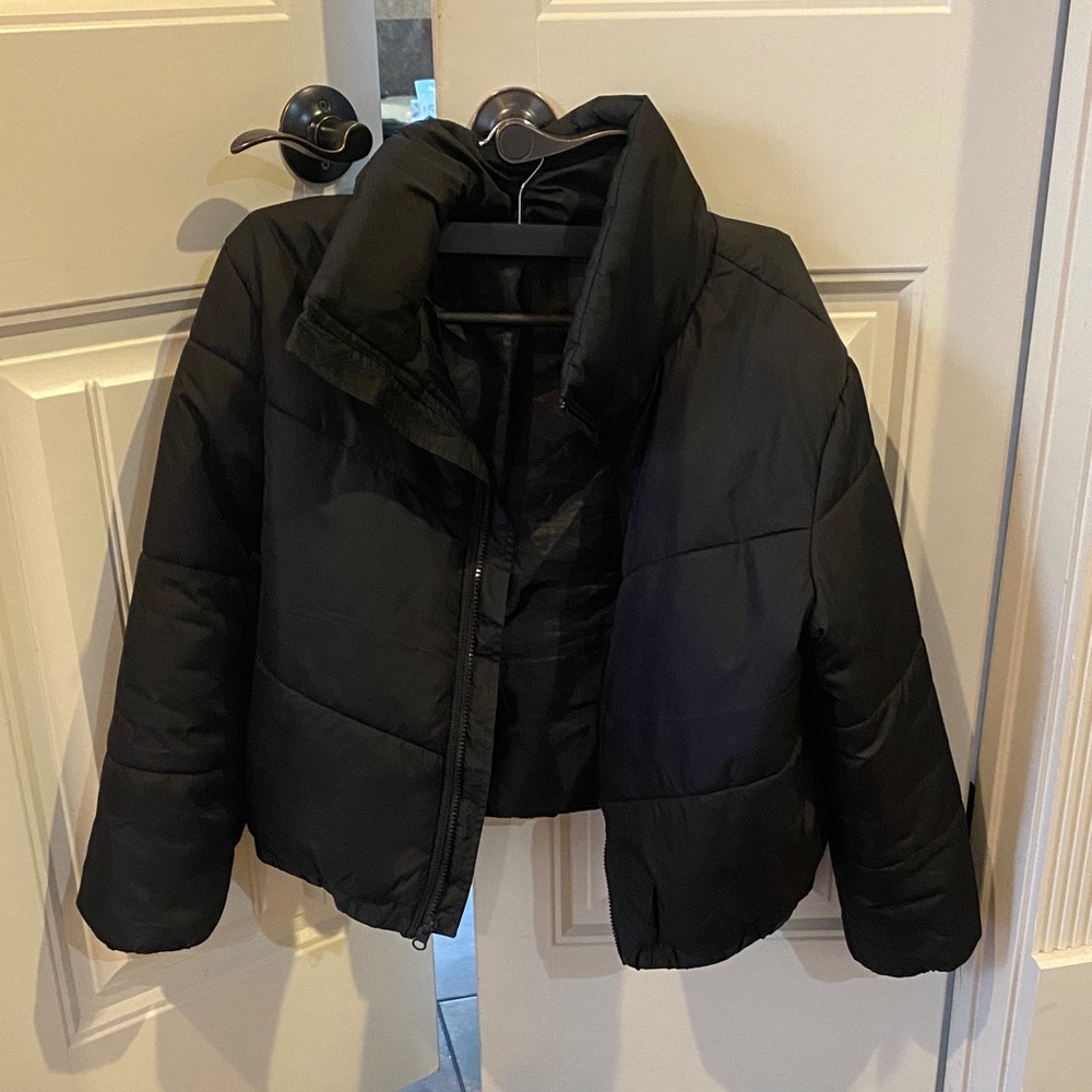 Wild Fable Puffer Bomber Jacket